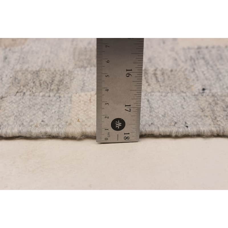 Ankara FW Grey Kilim 4'11" x 8'4" - 4'11 x 8'4