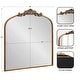preview thumbnail 58 of 174, Kate and Laurel Arendahl Traditional Baroque Arch Wall Mirror
