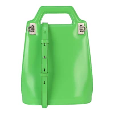 Ferragamo Micro Wanda Patent Leather Shoulder Bag