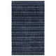 preview thumbnail 6 of 70, Style Haven Corey Textural Stripe Wool and Viscose Hand-tufted Rug 10' x 13' - Navy/ Blue - Rectangle