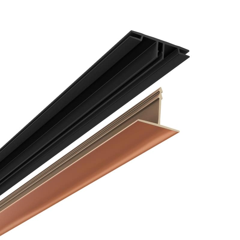 CeilingMAX 100 sq. ft. Polished Copper Surface Mount Grid Kit