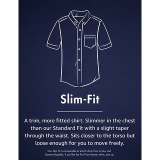 Goodthreads Slim-fit Short-Sleeve Placed-Stripe Pocket Oxford Shirt Hombre