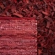 preview thumbnail 117 of 177, SAFAVIEH Handmade Leather Shag Carlijn Modern Decorative Rug