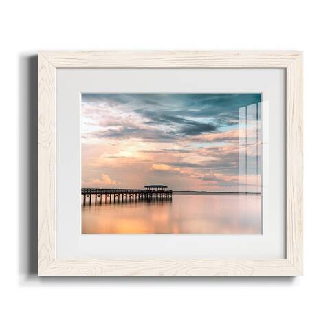 Harbor Sunset-Premium Framed Print - Ready to Hang