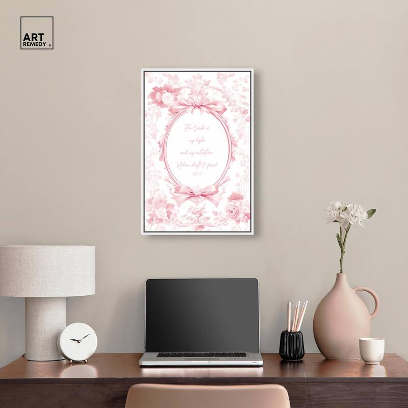 My Light Pink Canvas by Art Remedy