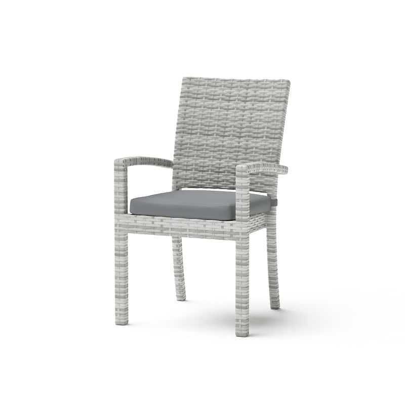 Cannes 9 Piece Aluminum Outdoor Patio Dining Set