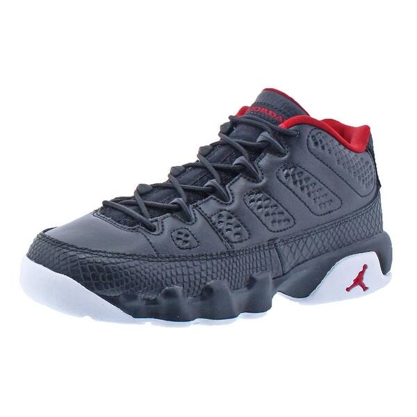 Shop Jordan Boys Air Jordan 9 Retro Low Basketball Shoes Big Kid