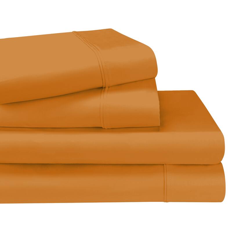 Superior Egyptian Cotton 1200 Thread Count EcoFriendly Solid Sheet Set