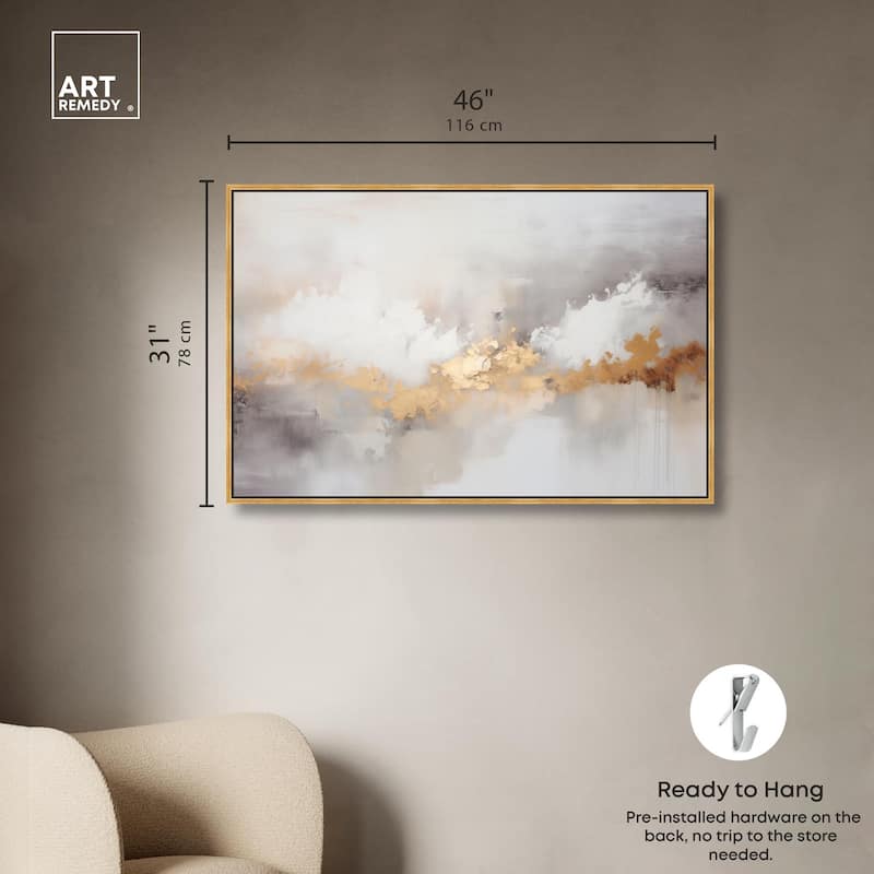 Cloudborn Glow I Canvas by Art Remedy
