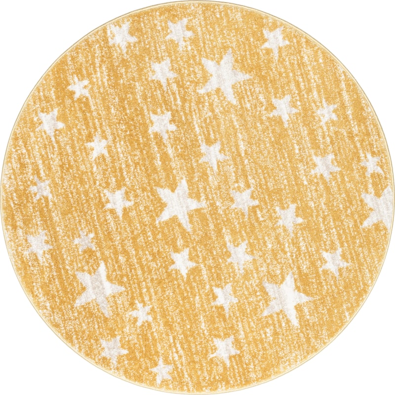 Well Woven Kennedy Stars Plush Area Rug