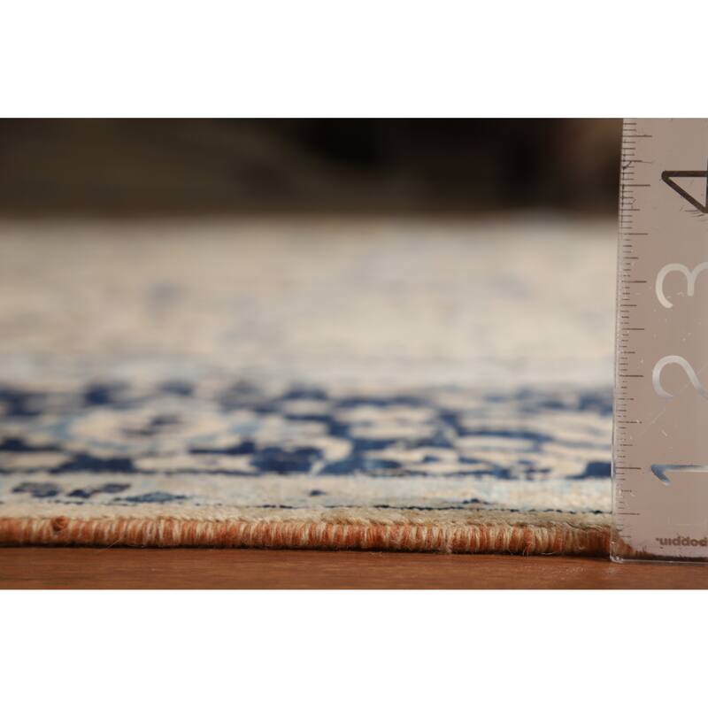 Hand Knotted Oriental 100% Wool Carpet Transitional All-Over Oranges & Rust Oushak Area Rug - 12' 1'' X 9' 1''