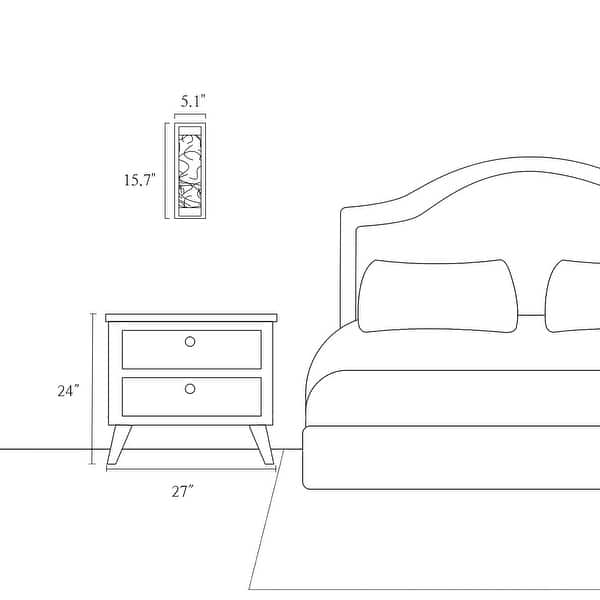 dimension image slide 0 of 2, Modern 1-Light LED Gold Leaf Wall Sconce Acrylic Vanity Light - W5.1" x L15.7"