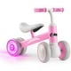 preview thumbnail 9 of 14, Lil' Rider Light Up Baby Balance Bike - 10-36 Month Toddler Balance Bike with No Pedals Pink/White