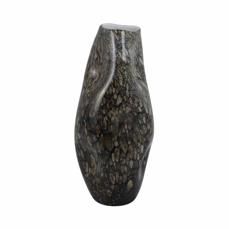 Glass Decorative Vase Handcrafted Modern Casual Home Style Piece