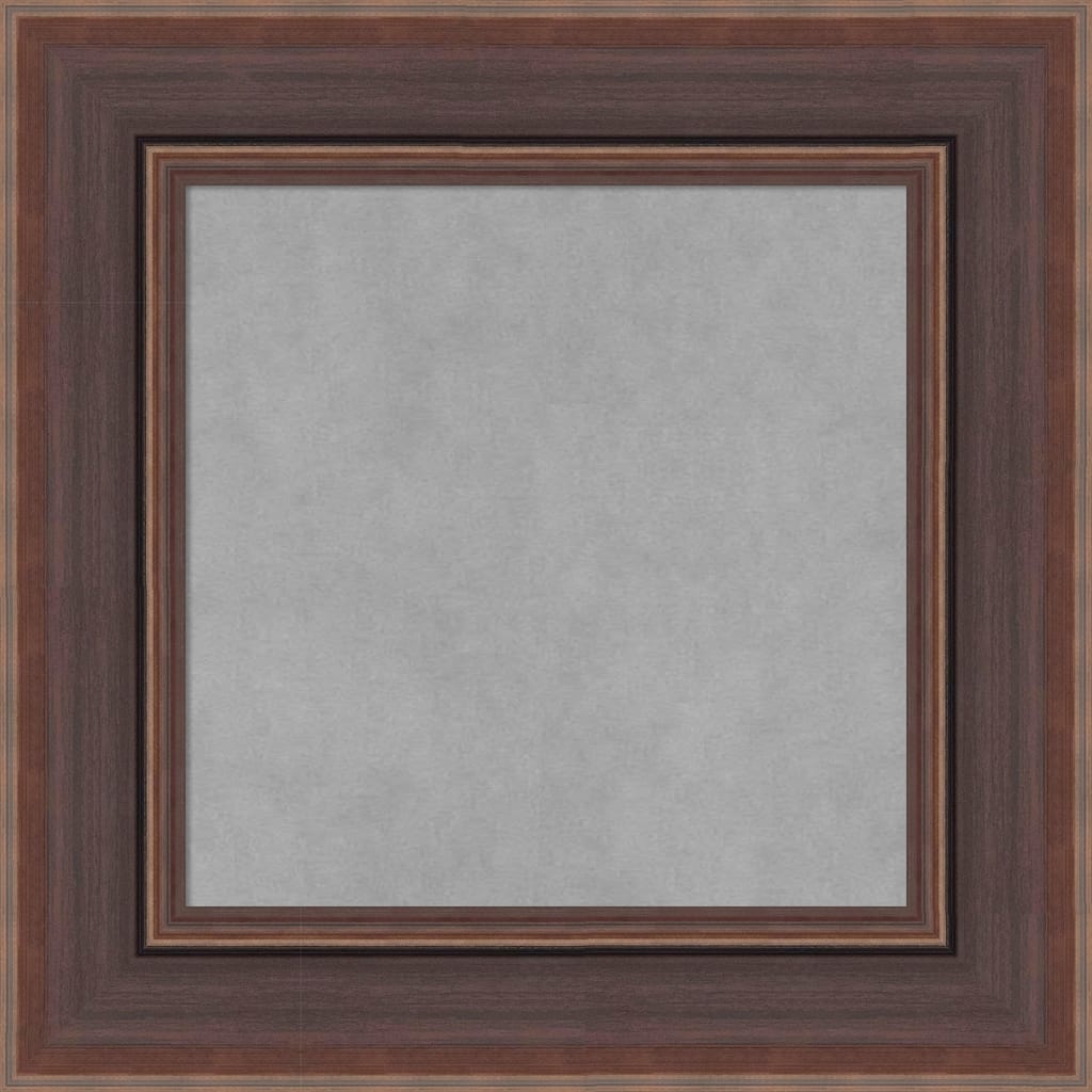 Amanti Art Moab Brown Bronze Framed Magnetic Board