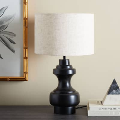 SAFAVIEH Lighting Junko 20-inch Table Lamp (LED Bulb Included) - 12Wx12Dx20H