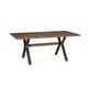 preview thumbnail 29 of 44, Amisco Laredo Dining Table with Distressed Solid Wood Top