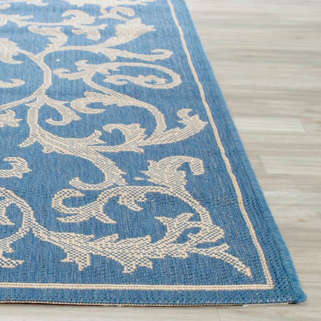 SAFAVIEH Courtyard Darline Indoor/ Outdoor Waterproof Patio Backyard Rug