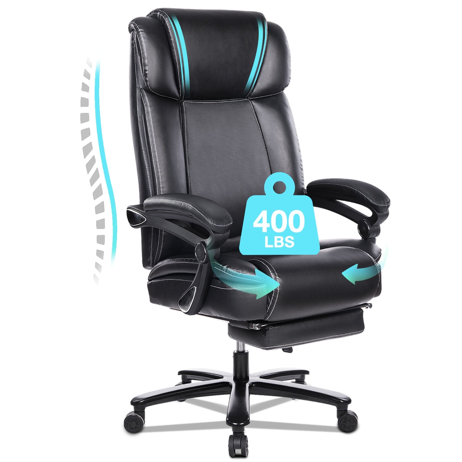 Linting Office Chairs That Hold 350 Lbs 350lbs Ergonomic Executive
