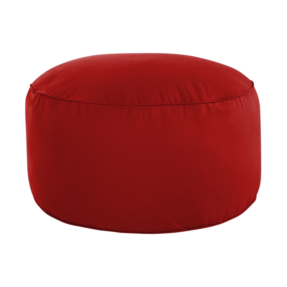 Sorra Home Sunbrella Outdoor Bean Pouf