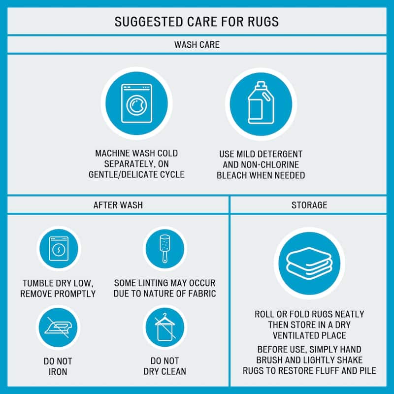 Madison Park Signature Marshmallow Bath Rug