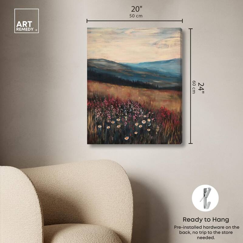 Gloaming Glade Canvas by Art Remedy, Gallery Wrapped