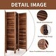 preview thumbnail 32 of 31, 5.6 Ft Tall 4/6/8 Panel Wood Room Divider Folding Privacy Screen