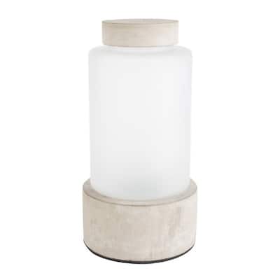 Zuiver Reina Frosted Glass Vase LED Lamp (M)