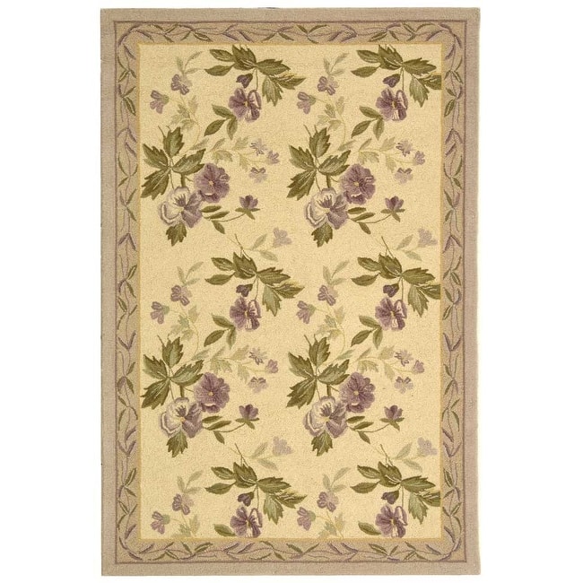 SAFAVIEH Handmade Chelsea Gunna French Country Wool Rug