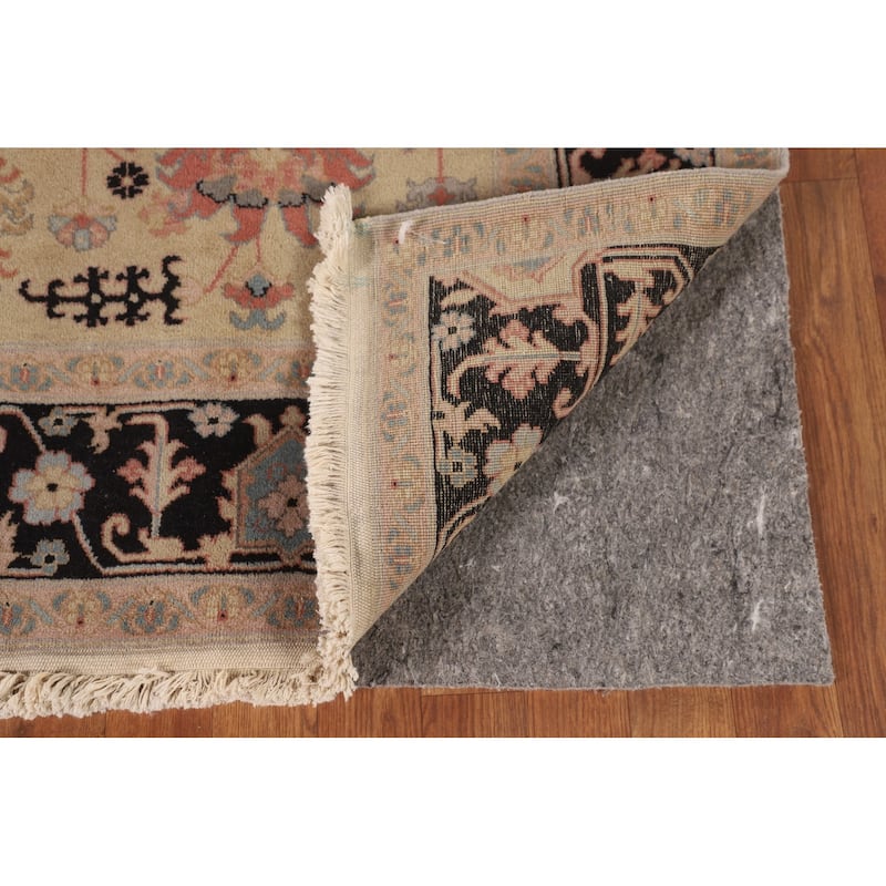 All-Over Ziegler Oriental Vintage Area Rug Handmade Wool Carpet - 5'8" x 8'7"