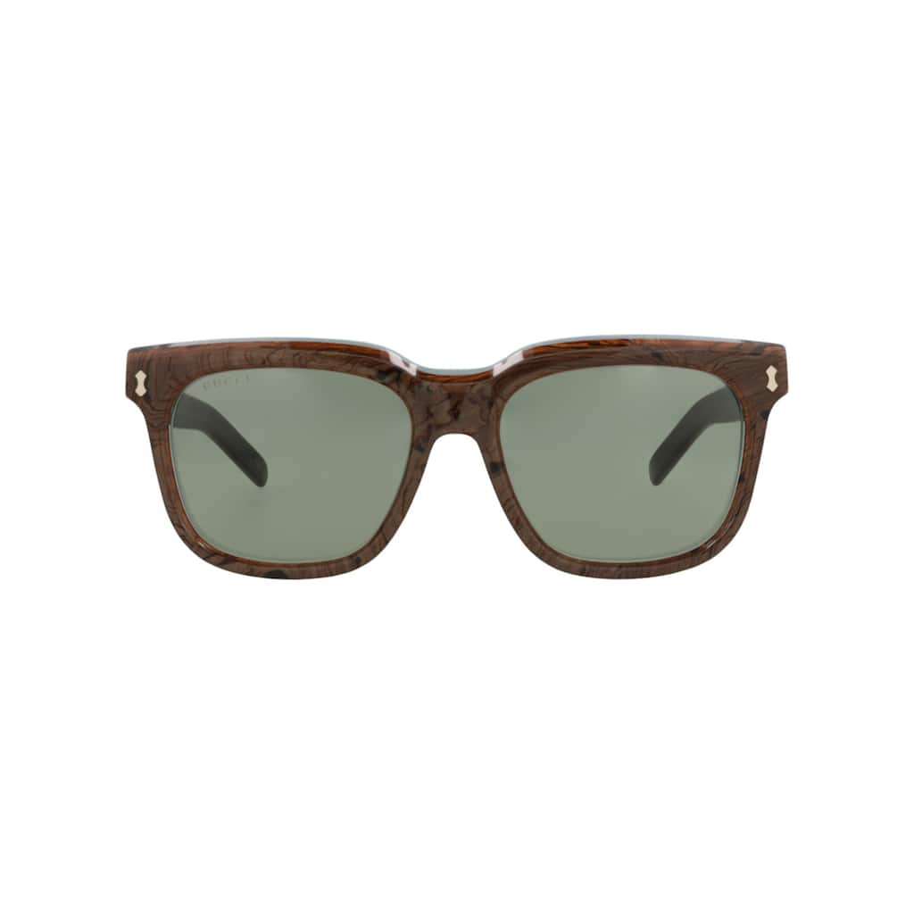Gucci Square-Frame Recycled Acetate Sunglasses