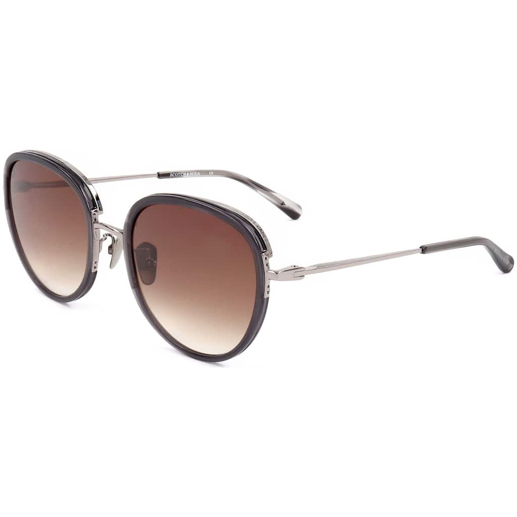 Scotch & Soda Men's 53mm Grey Sunglasses SS4012-029-53