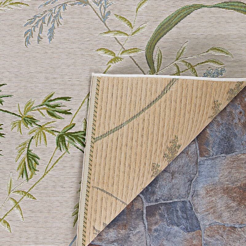 Gelato Aeolian Beige- Multicolor Indoor/ Outdoor Area Rug