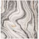 SAFAVIEH Craft Clytie Modern Abstract Marble Pattern Rug - 6'7" x 6'7" Square - Grey/Gold