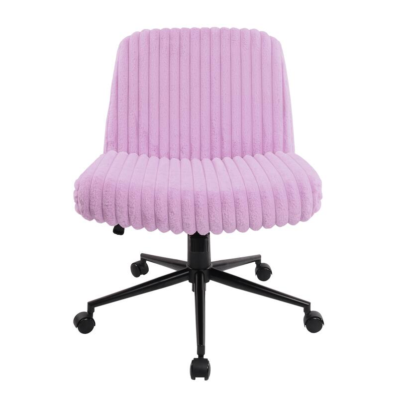 Modern Designs Plush Swivel Chair for Criss-Cross Seating