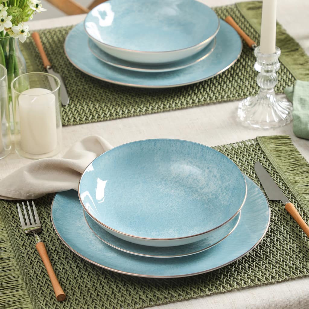 Christian Siriano Onyx Porcelain Dinnerware Set
