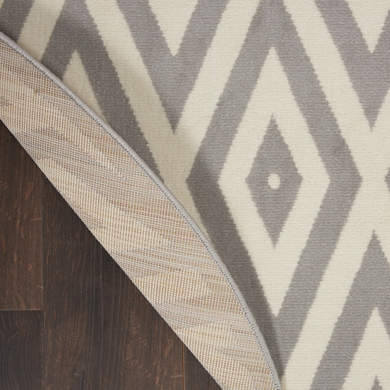 Nourison Grafix Modern Geometric Area Rug