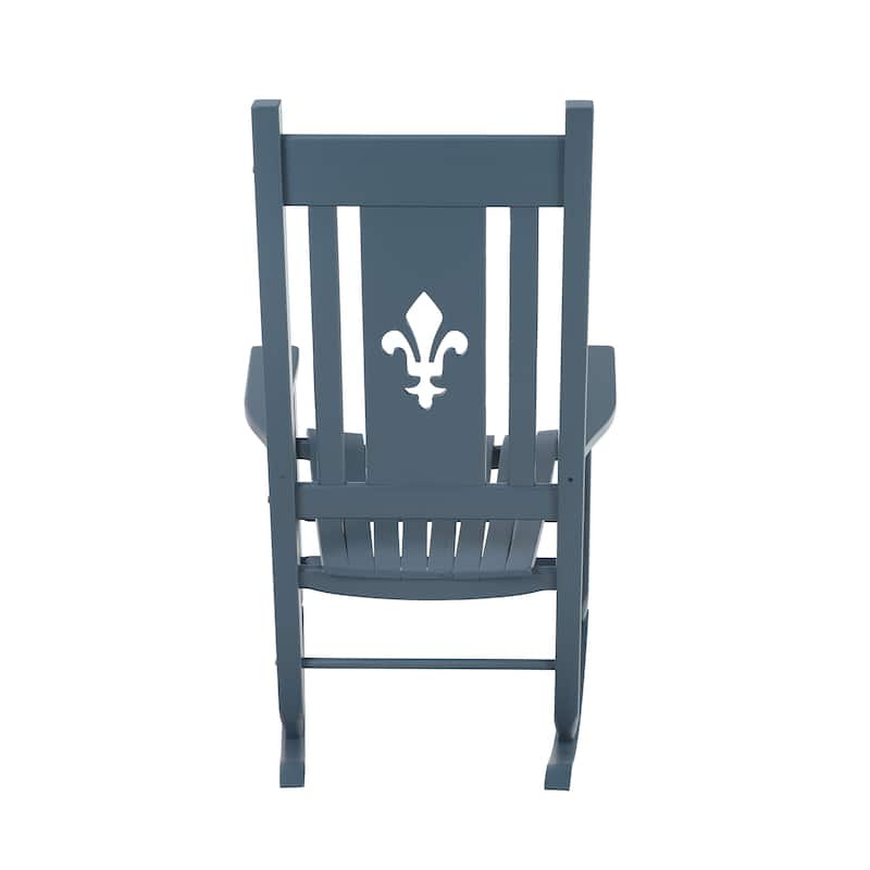 Outdoor Wooden Rocking Chair