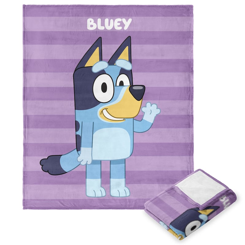 Bluey Roll Call Bluey Silk Touch Throw
