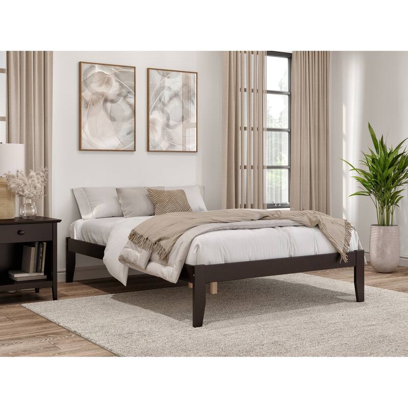 Colorado Full Platform Bed in Espresso - Black - Full