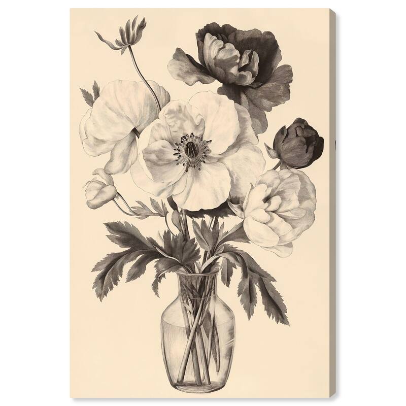 Herbarium's Hush I Canvas by Art Remedy, Gallery Wrapped - 36" x 54"