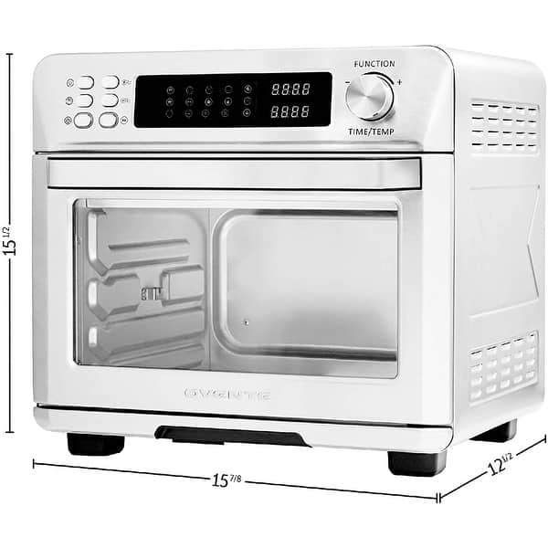 26 QT. Stainless Steel Air Fryer, 6-Slice Air Fryer Toaster Oven Combo - On  Sale - Bed Bath & Beyond - 38052247