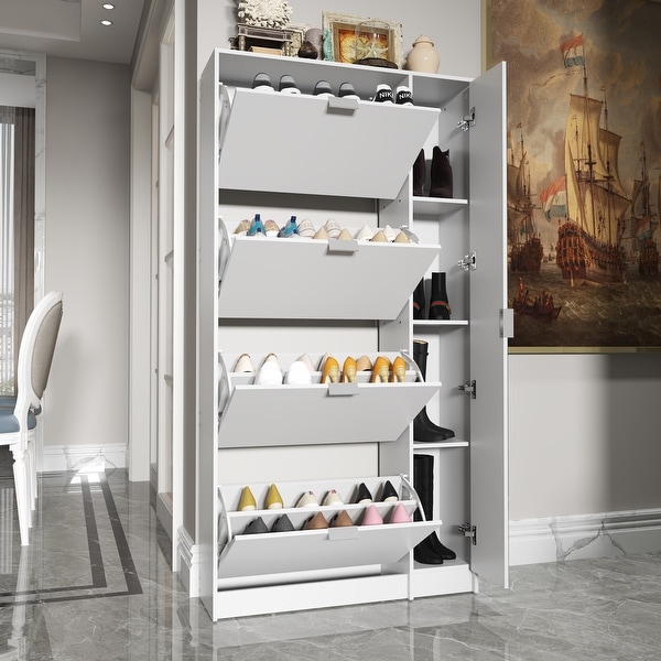 Compact shoe storage cabinet 2025