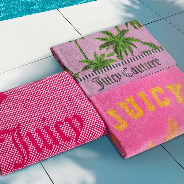 Juicy Couture Beach Towels - Bed Bath & Beyond - 42682892