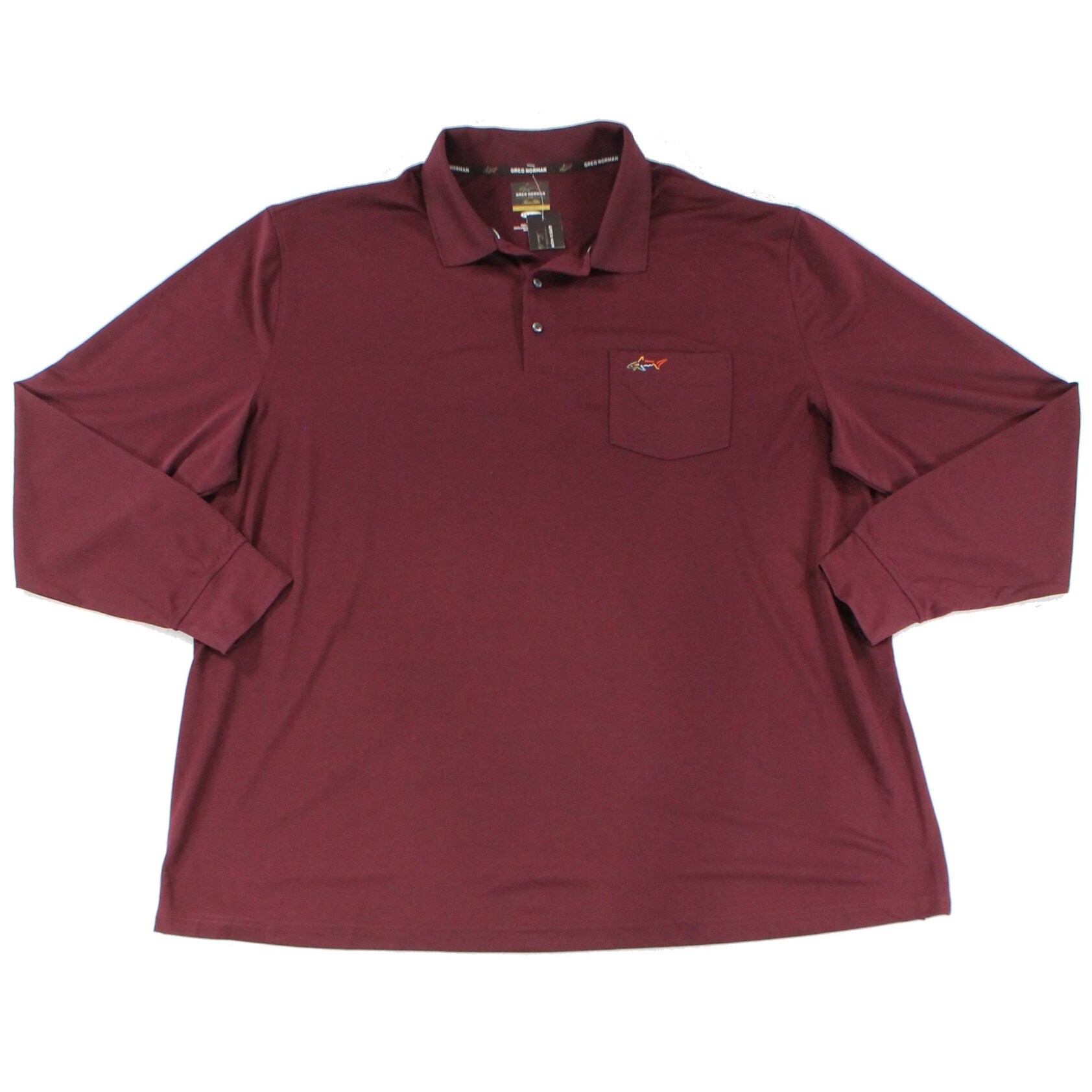 big and tall long sleeve polo shirts
