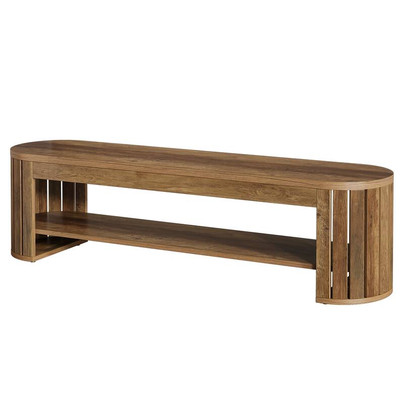 Wood Dining Bench, Entryway Kitchen Seat, Dining/Living Room Home Office Accent Bench