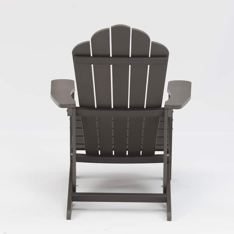 Adirondack Chair Folding Outdoor Chairs Grey - 9' x 12'