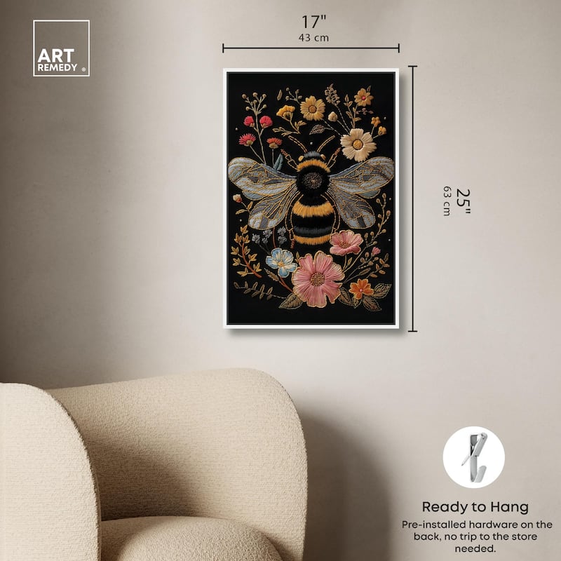 Honeyed Herald I Canvas by Art Remedy
