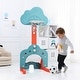 preview thumbnail 1 of 6, Kids 3-in-1 Basketball Hoop Toddler Sports Activity Center