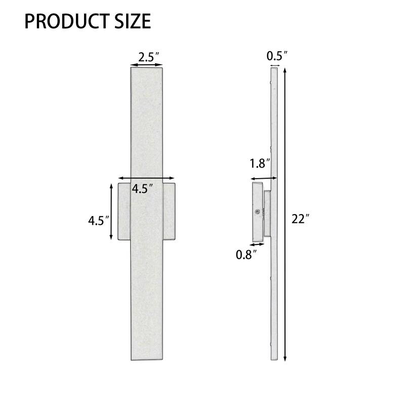 Modern LED Wall Light Outdoor Wall Sconce